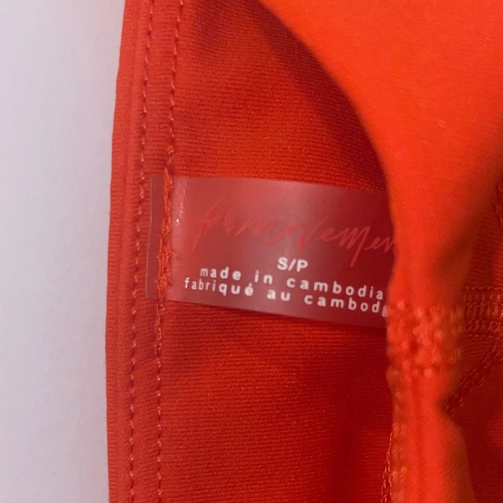 FP Movement by Free People Vibrant Orange Lace Bralette